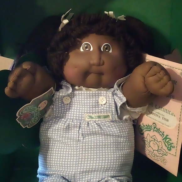 Vintage Cabbage Patch Kid 1985 W Xavier Roberts Signature - Martina Tish - Picture 10 of 17